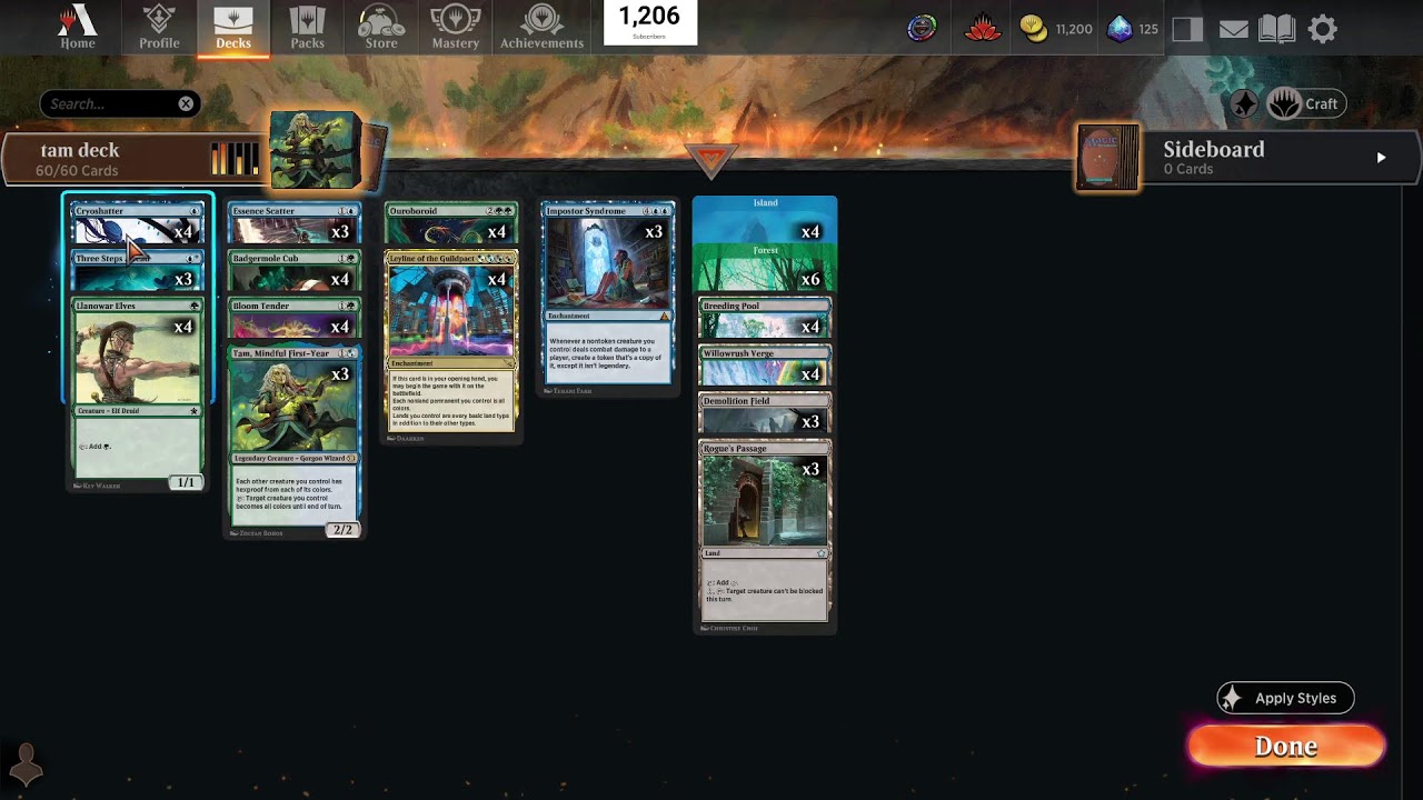 let's play magic the gathering arena