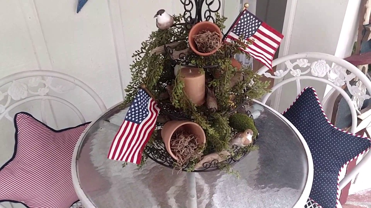 JULY 4TH PATRIOTIC PORCH DECOR TOUR
