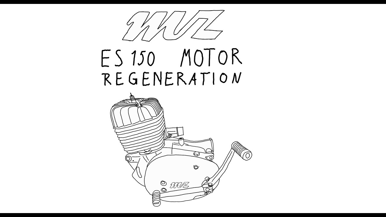 MZ ES 150 Motor regenerieren