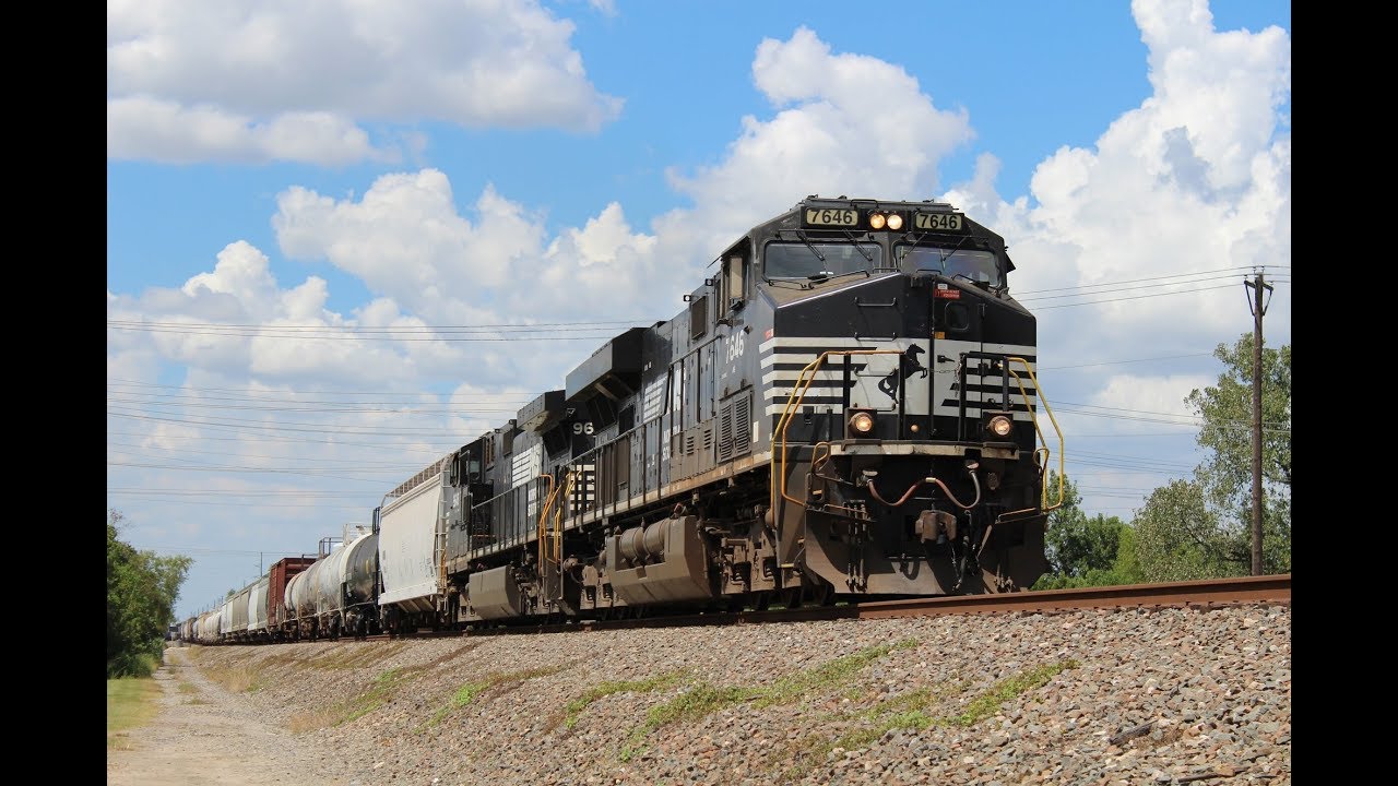 Railfanning Houston/Alvin, TX 8/19/17 ft Blackface GEVO, NS D8 w/ RS3L, K5LLA GEVO, & more!