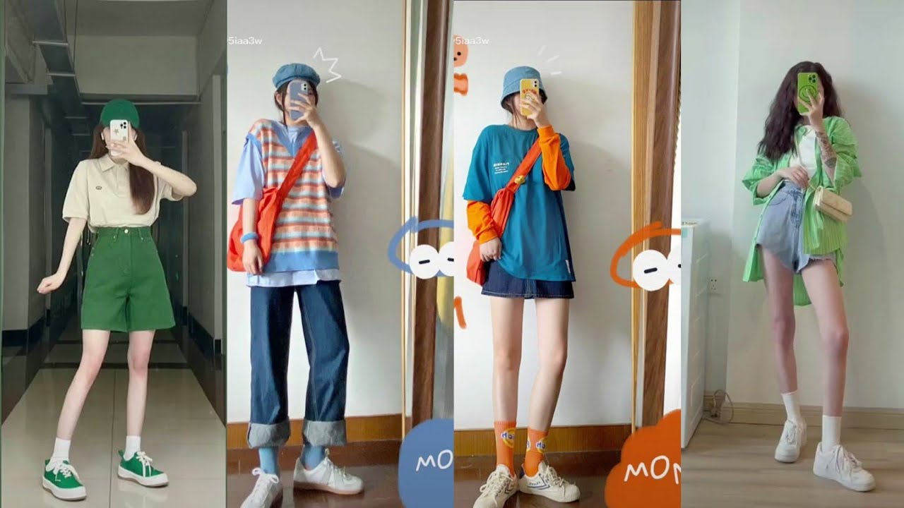 NHỮNG OUTFITS ĐẸP CHO MÙA HÈ NĂNG ĐỘNG DÀNH CHO PHÁI NỮ | CÁCH PHỐI ĐỒ CỦA GIỚI TRẺ TRUNG ❤