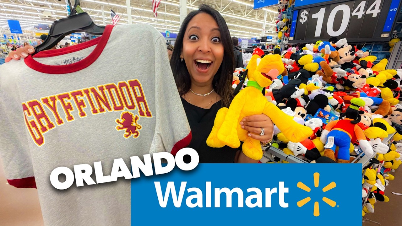 El MEJOR Walmart de Orlando | 2026 🛒 Full Tour, precios y souvenirs de Disney y Universal