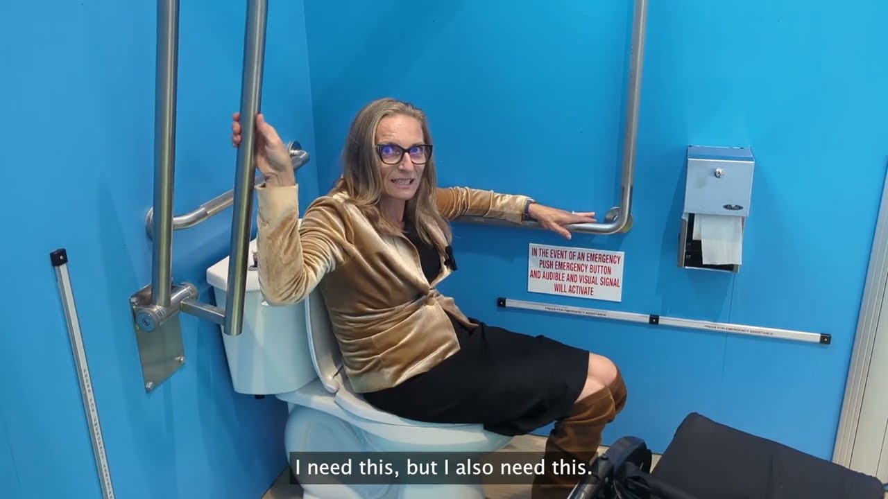 Accessible washroom Part One - the toilet and features that make it safe and easy to use.