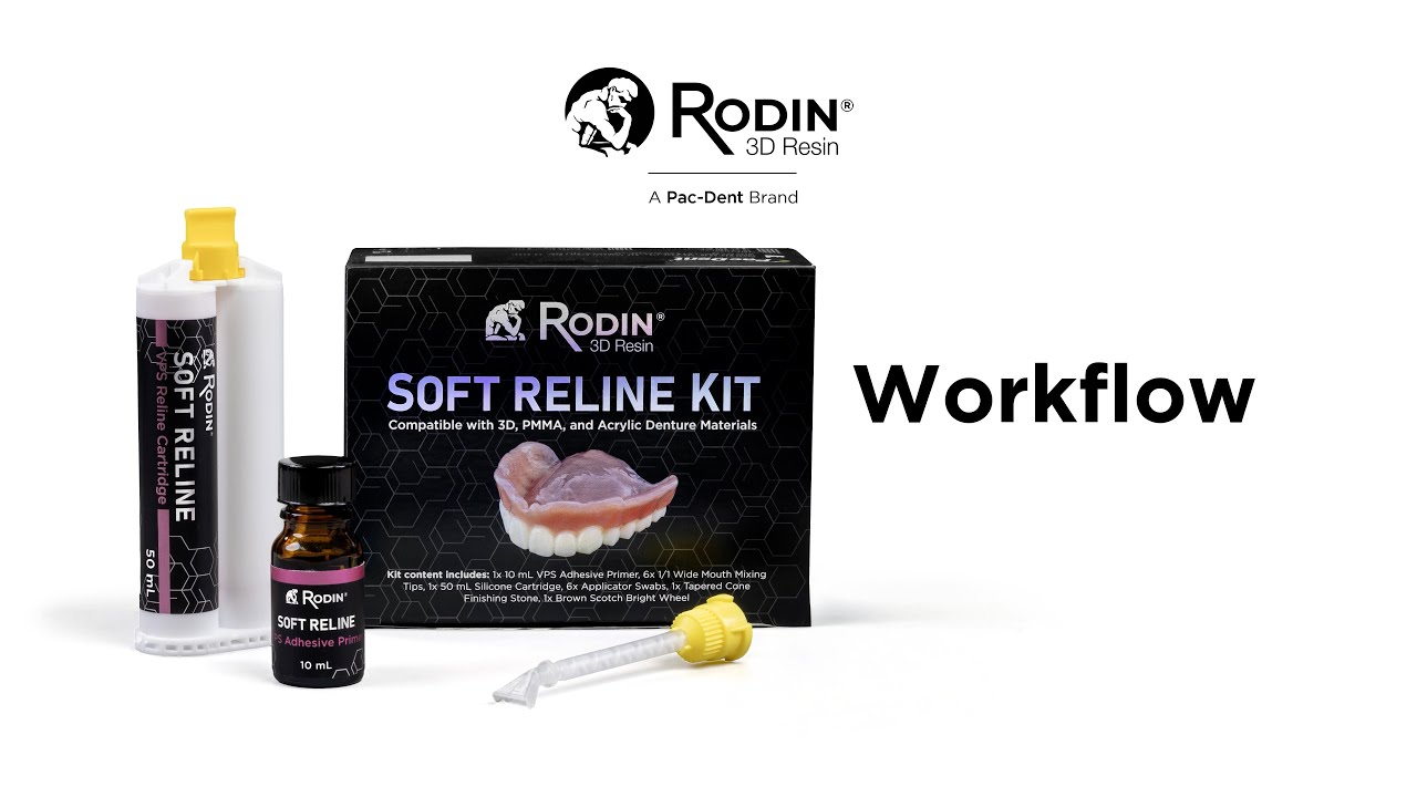 Rodin® Soft Reline The Universal Reline Kit Workflow