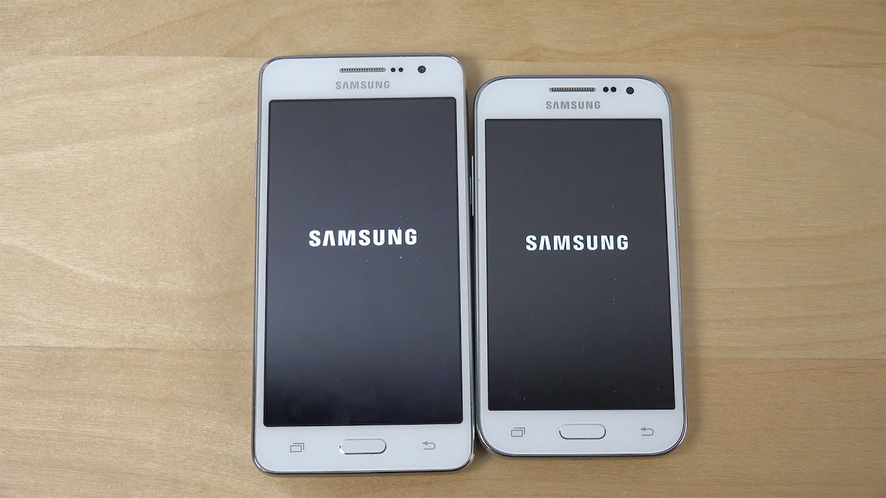Samsung Galaxy Grand Prime против Samsung Galaxy Core Prime — что быстрее? (4K)
