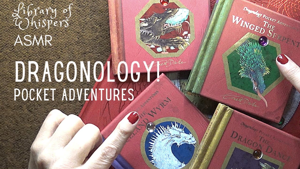 ASMR | Dragonology Pocket Adventures! Whispered Reading & Show and Tell!