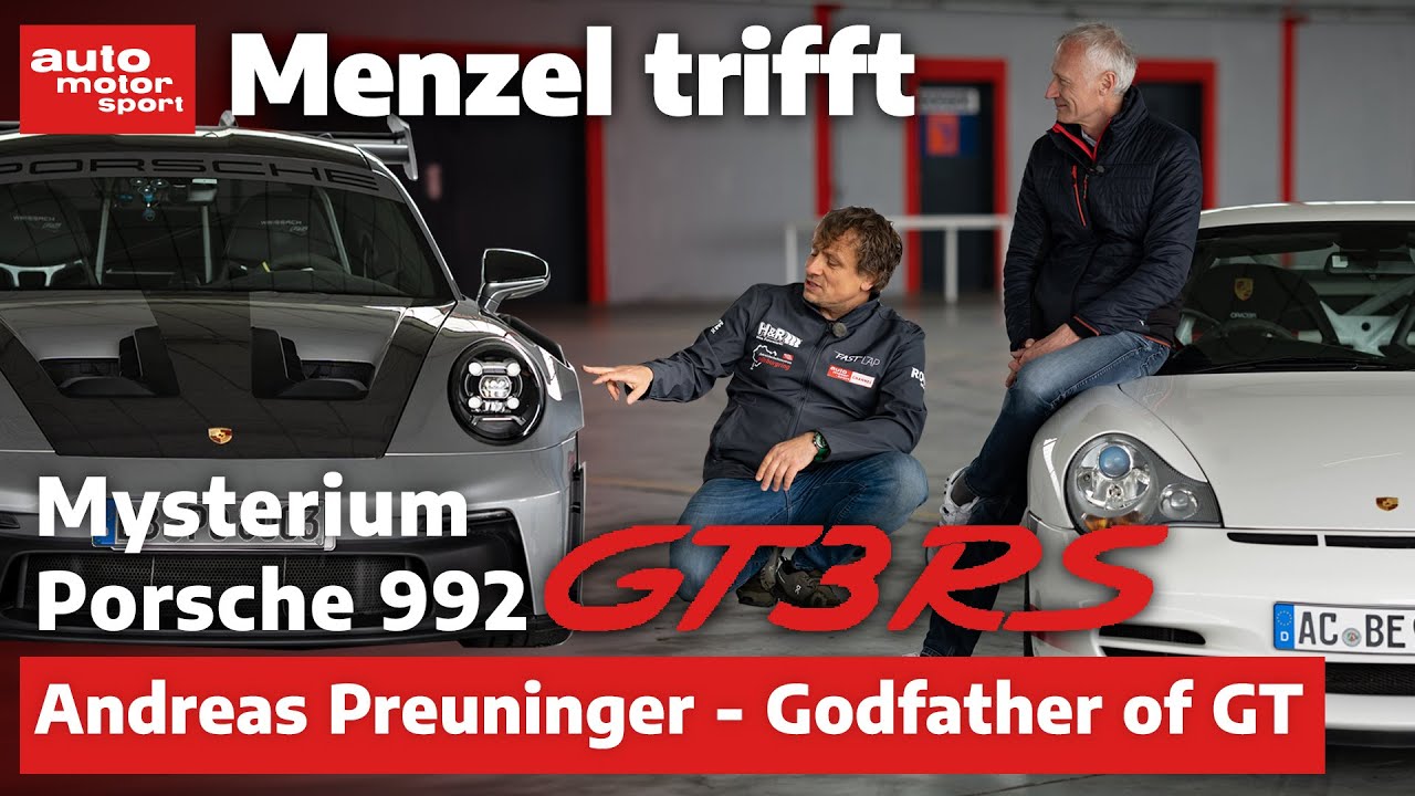 Porsche 992 GT3 RS: Ein Mysterium im Detail! Menzel trifft Andreas Preuninger | auto motor und sport