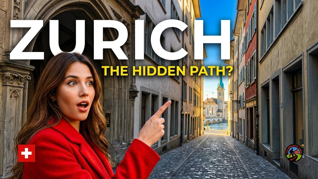 Historic Zurich Walking Tour | Lakeside Beauty & Charming Architecture 🇨🇭