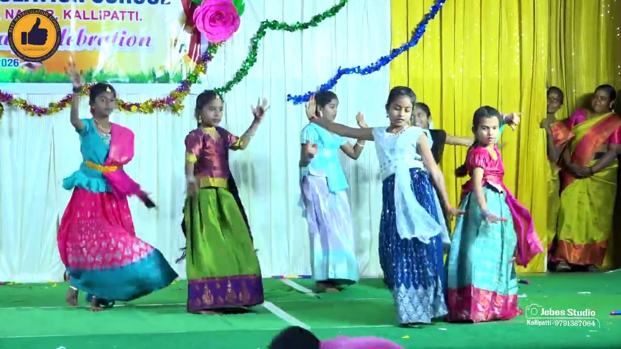 BEST SCHOOL 2025-26 ANNUAL DAY - 5TH GIRLS (MIXED SONG)