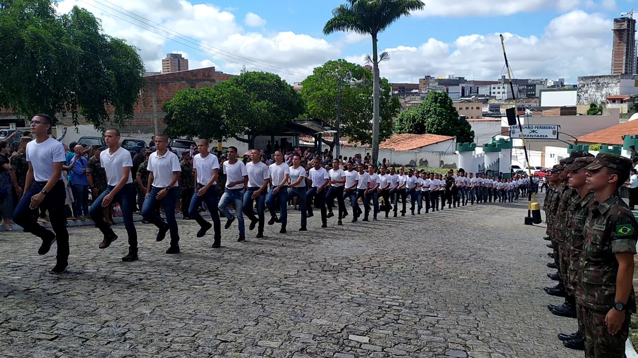 Ingresso dos militares ao 31° BIMTZ