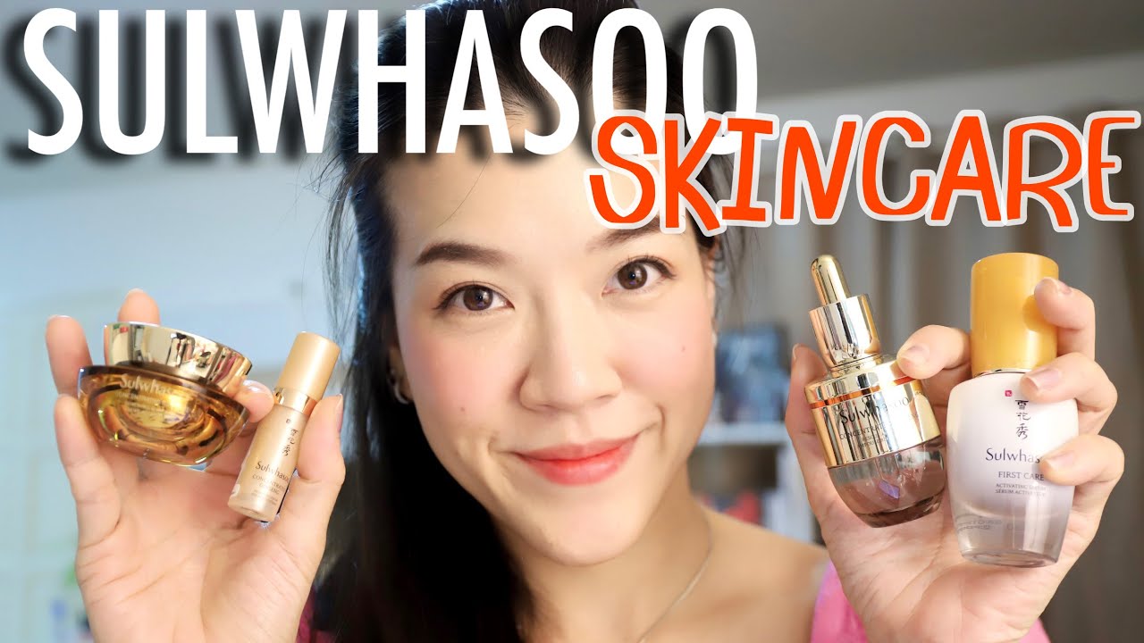 รีวิวสกินแคร์ SULWHASOO 4 ตัว รวม Anti Aging ตัวดังที่สุด : Supergibzz