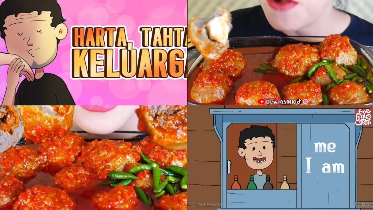 [HARTA,TAHTA,KELUARGA] GUE PUNYA CERITA X  MUKBANG MAKANAN PEDAS 🥵🥵