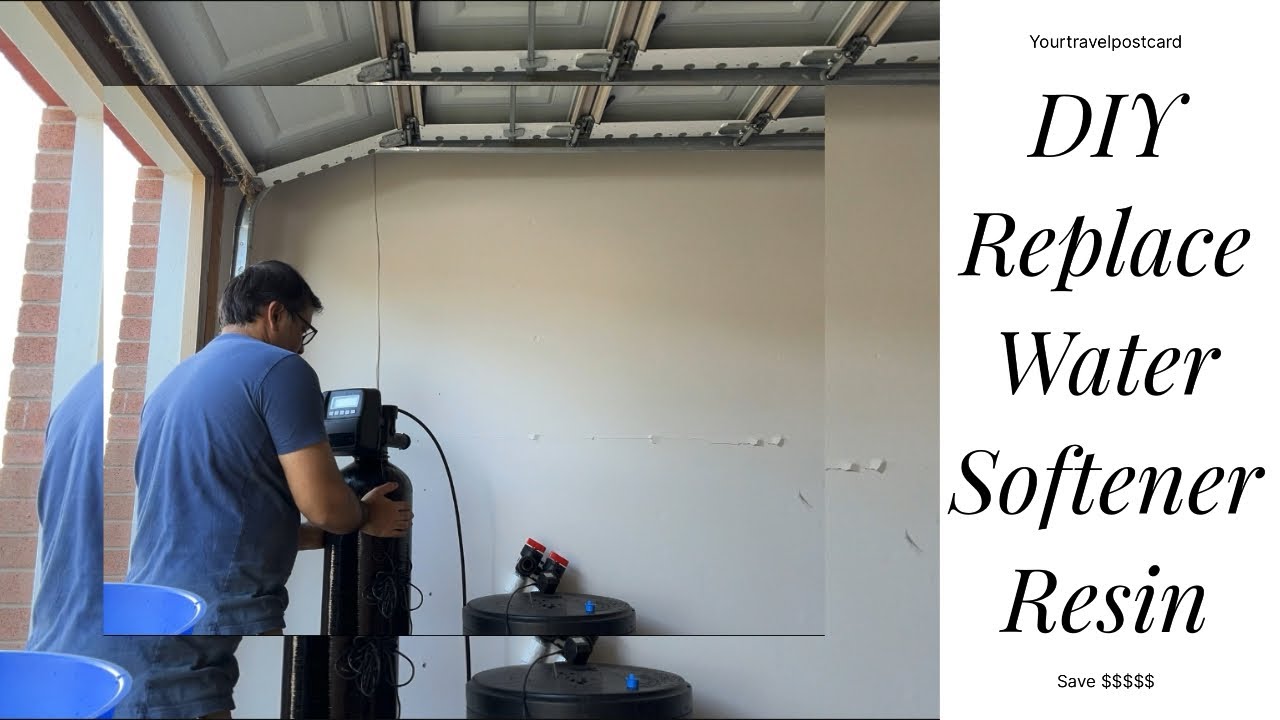 Learn to Replace your Water softener Resin #DIY #2024 #softening #resin