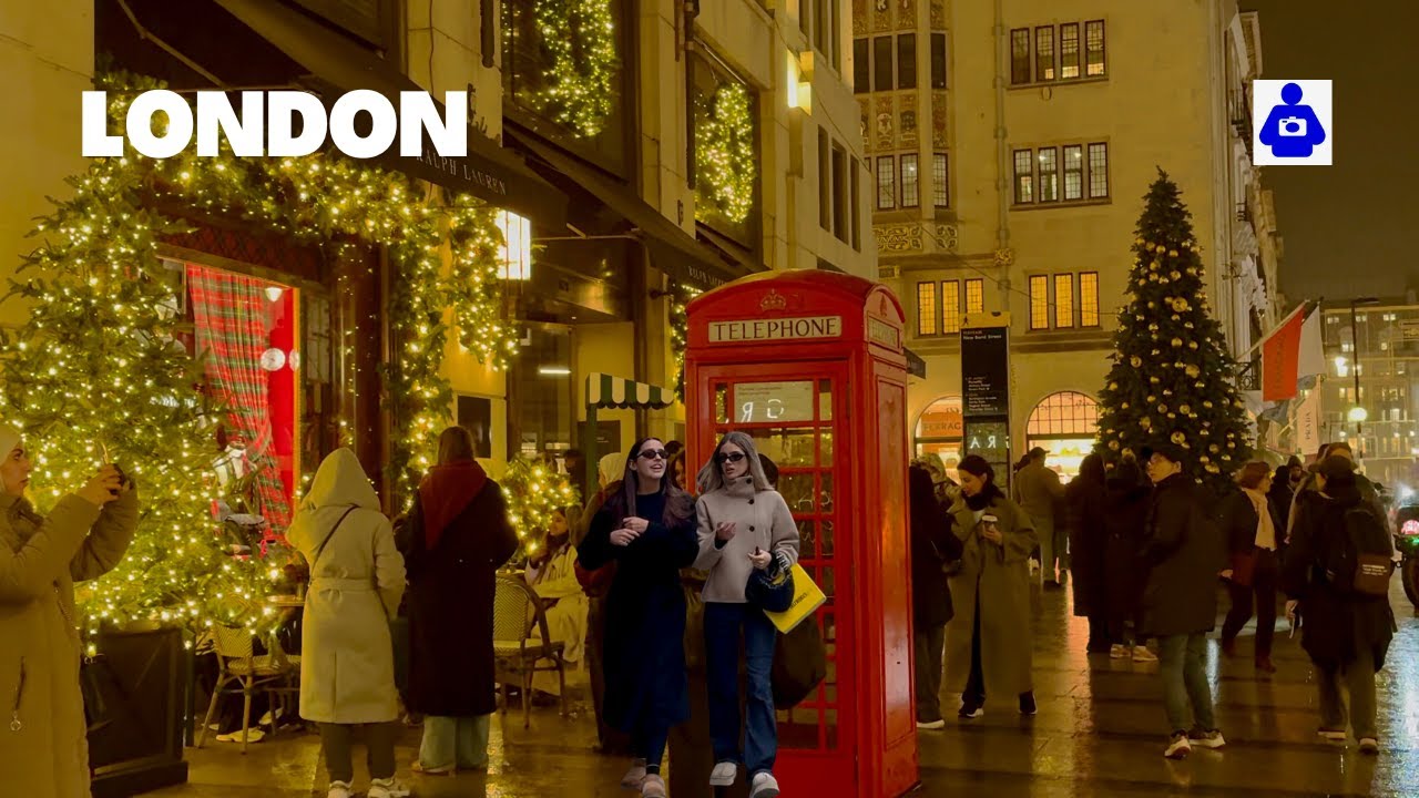 London Walk 🇬🇧 LONDON&rsquo;S 🎄 MAYFAIR Christmas Preparations 2024 | Central London Walking Tour [4K HDR]