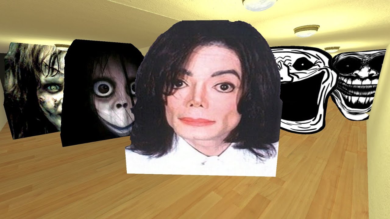 Momo, Michael Jackson, Trollge, And Exorsist Nextbot Gmod