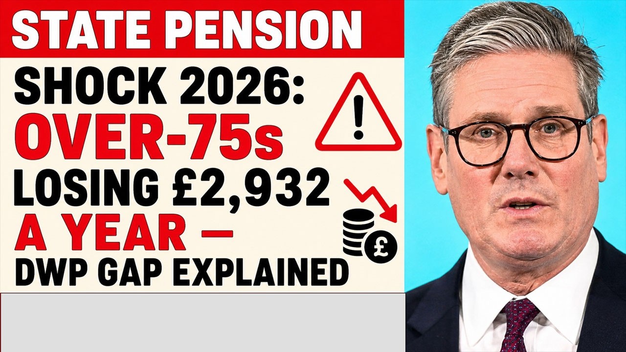 🚨 State Pension Shock 2026: Over-75s Losing &pound;2,932 a Year &ndash; DWP Gap Explained