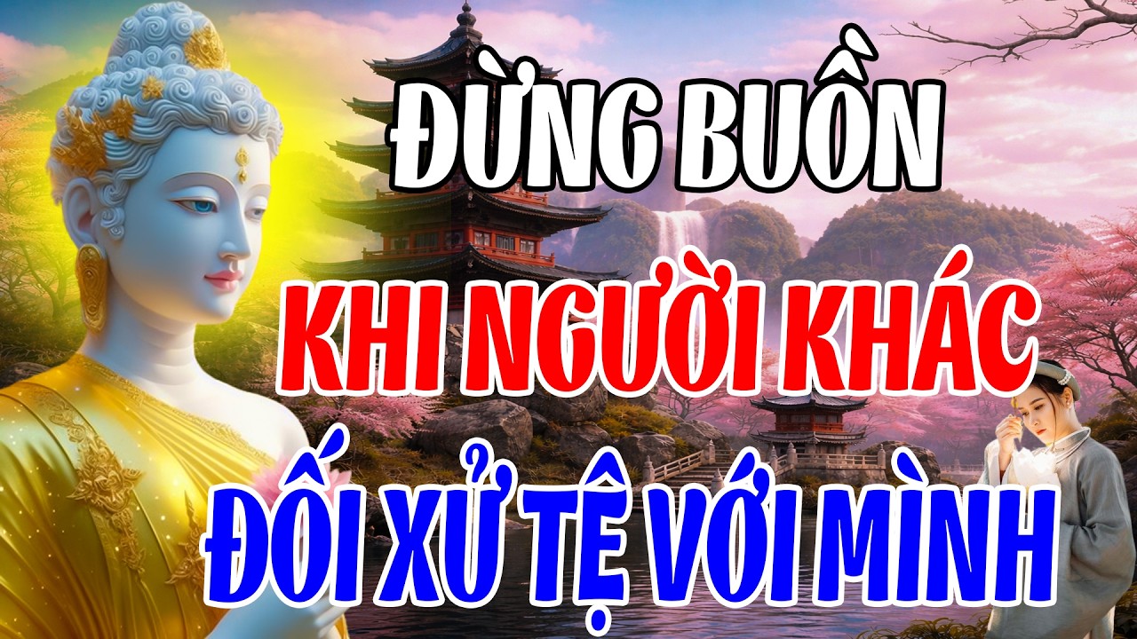 Lời Phật Dạy Đừng Buồn Khi Bị Đối Xử Tệ – Vì Họ Đang Gánh Nghiệp Thay Bạn