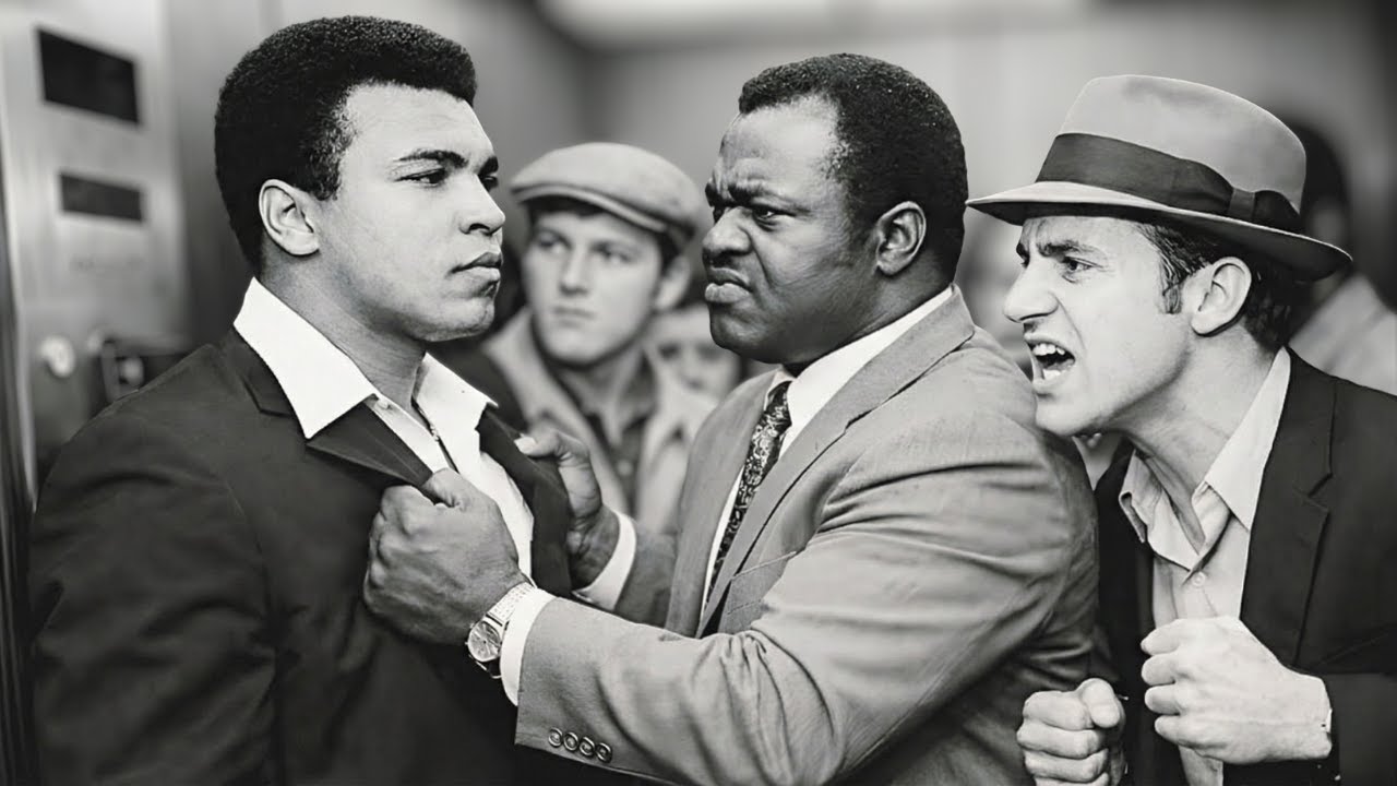 Coincé dans un ascenseur, Muhammad Ali n’avait besoin que de 2 secondes