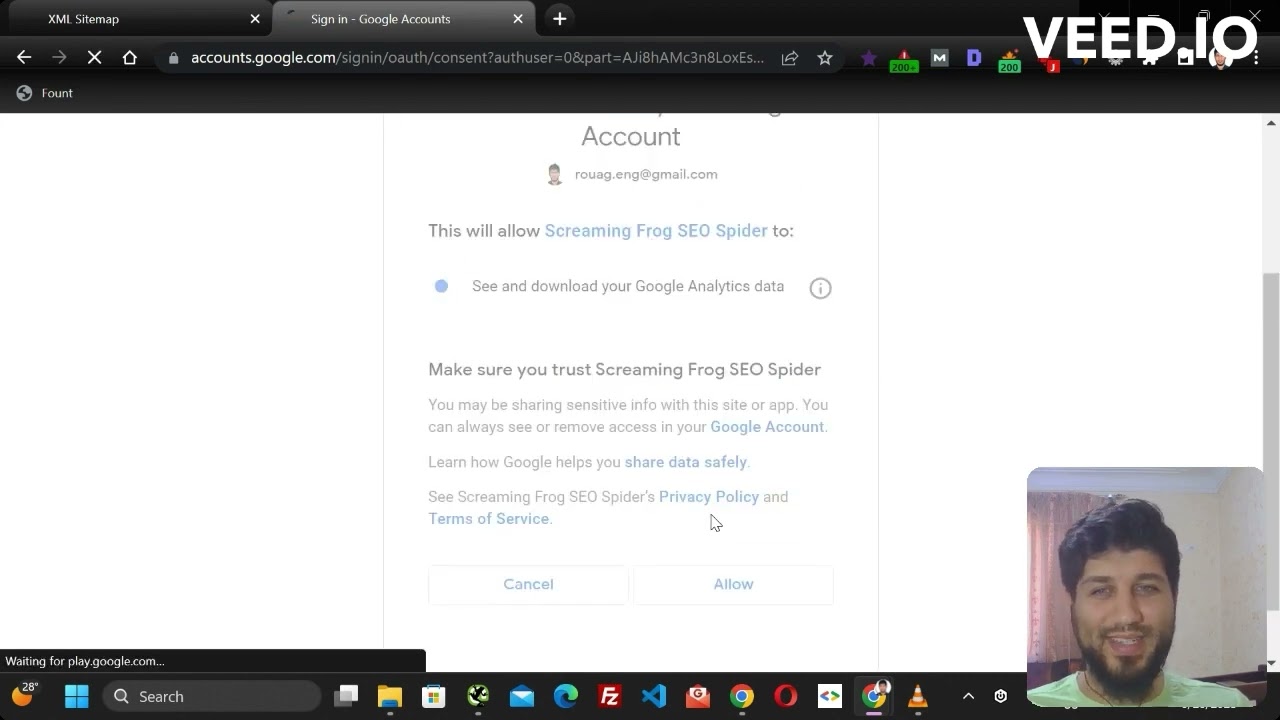How to find orphan pages using Screaming Frog