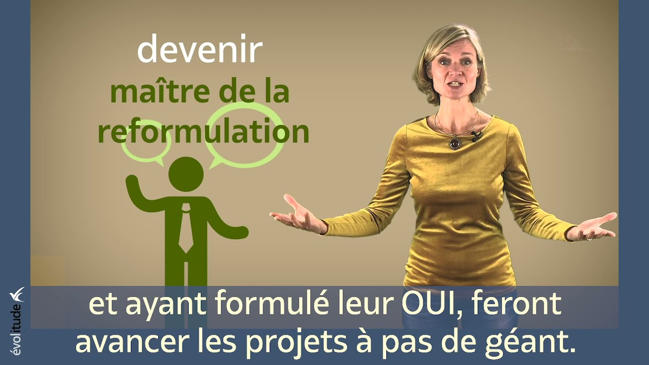 La reformulation - extraits