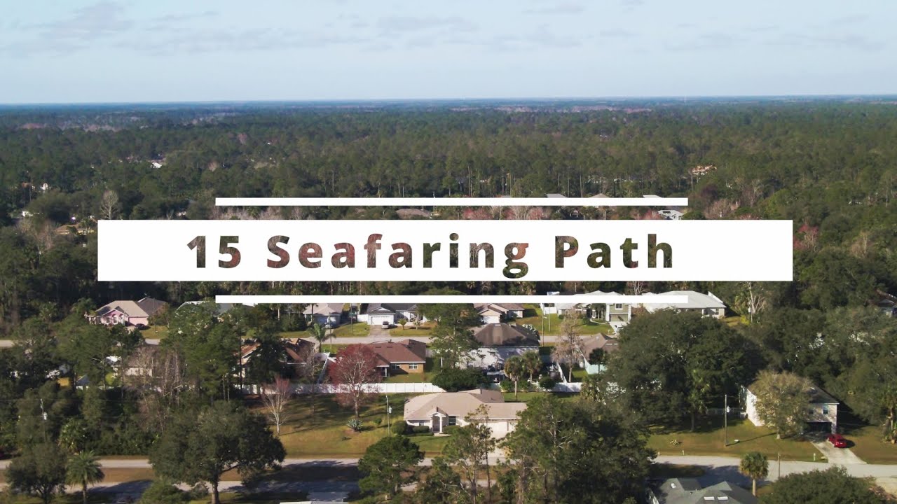 Enjoy the Video Walkthrough Tour of 15 Seafaring Path! #palmcoast