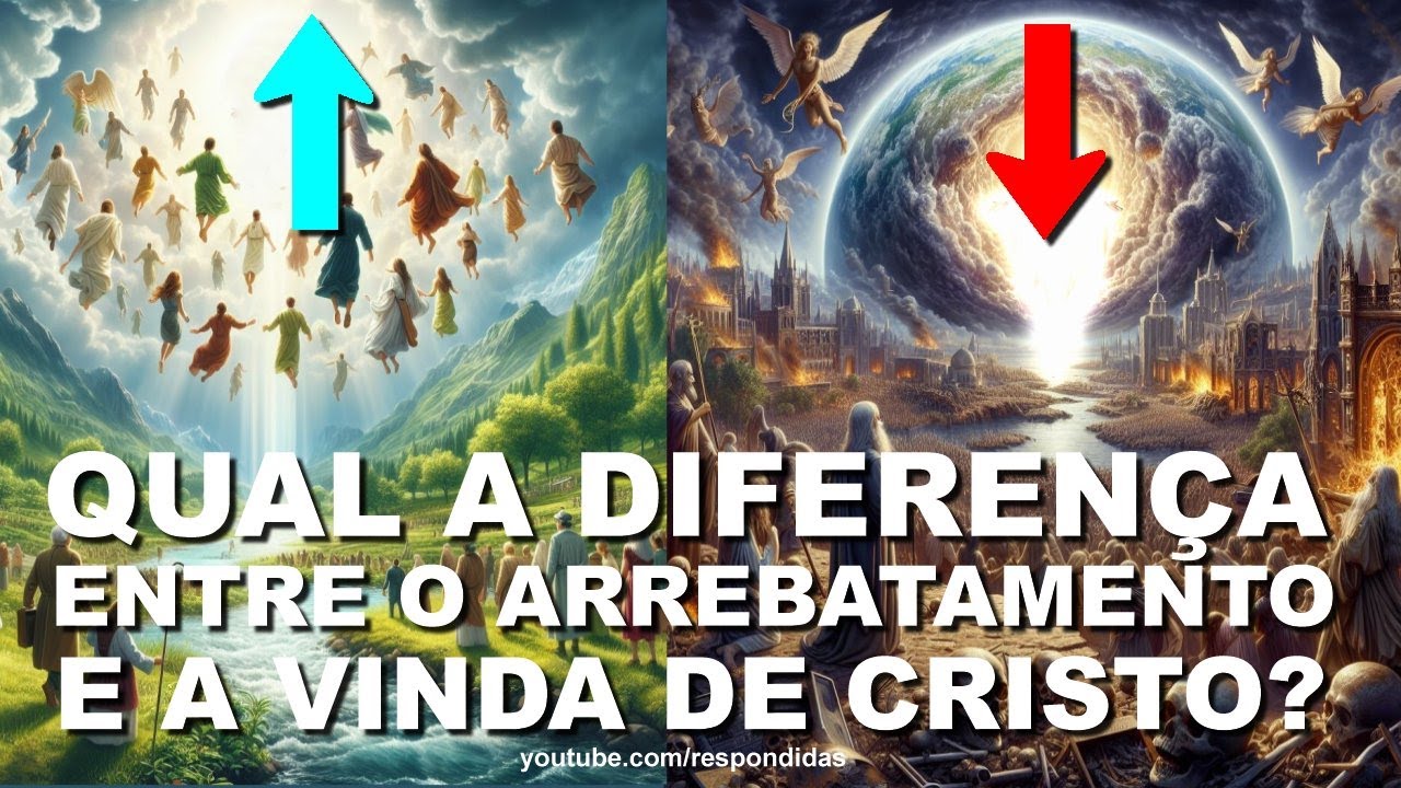 #1072 Qual a diferença entre o arrebatamento e a vinda de Cristo? Mario Persona