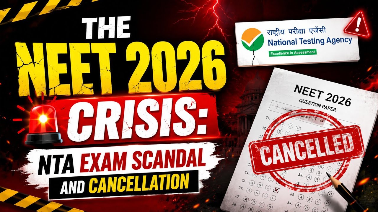 NEET 2026 Biggest Scandal? Full NTA Controversy Explained