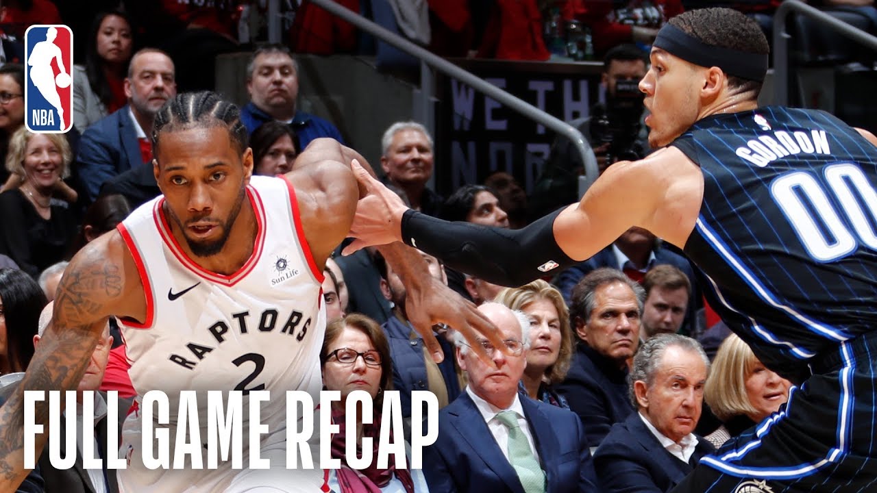 MAGIC vs RAPTORS | Kawhi Leonard’s 37 Points Leads Toronto | Game 2