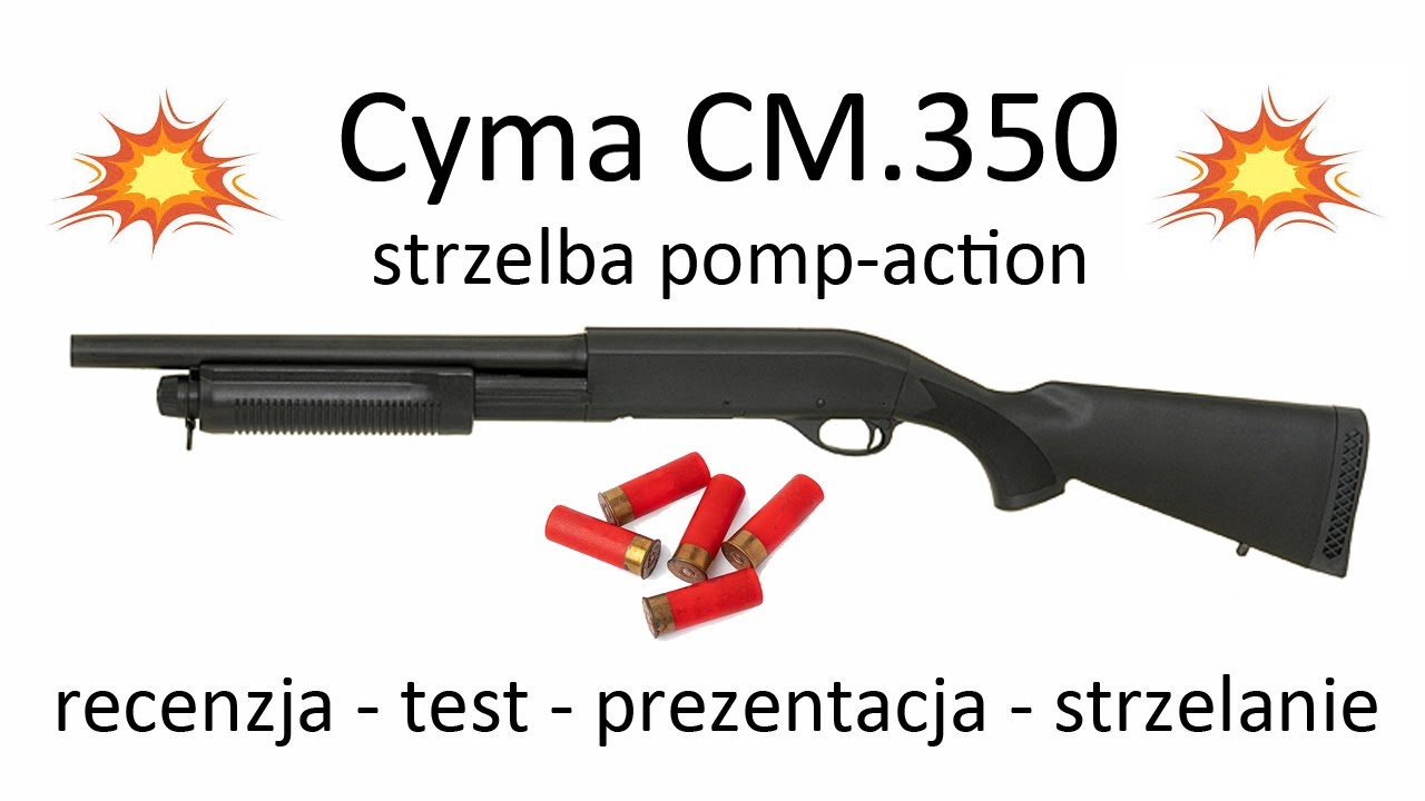 Strzelba Cyma CM.350 #ASG #airsoft #wiatrówka #strzelectwo #sport #hobby #Mossberg #Remington