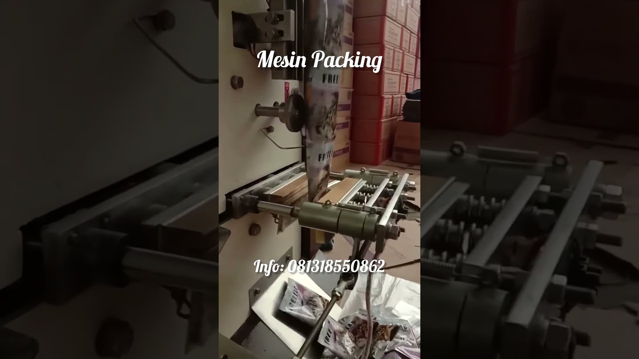 Mesin Packing Sachet Otomatis Super Cepat dan Termurah😭😱
