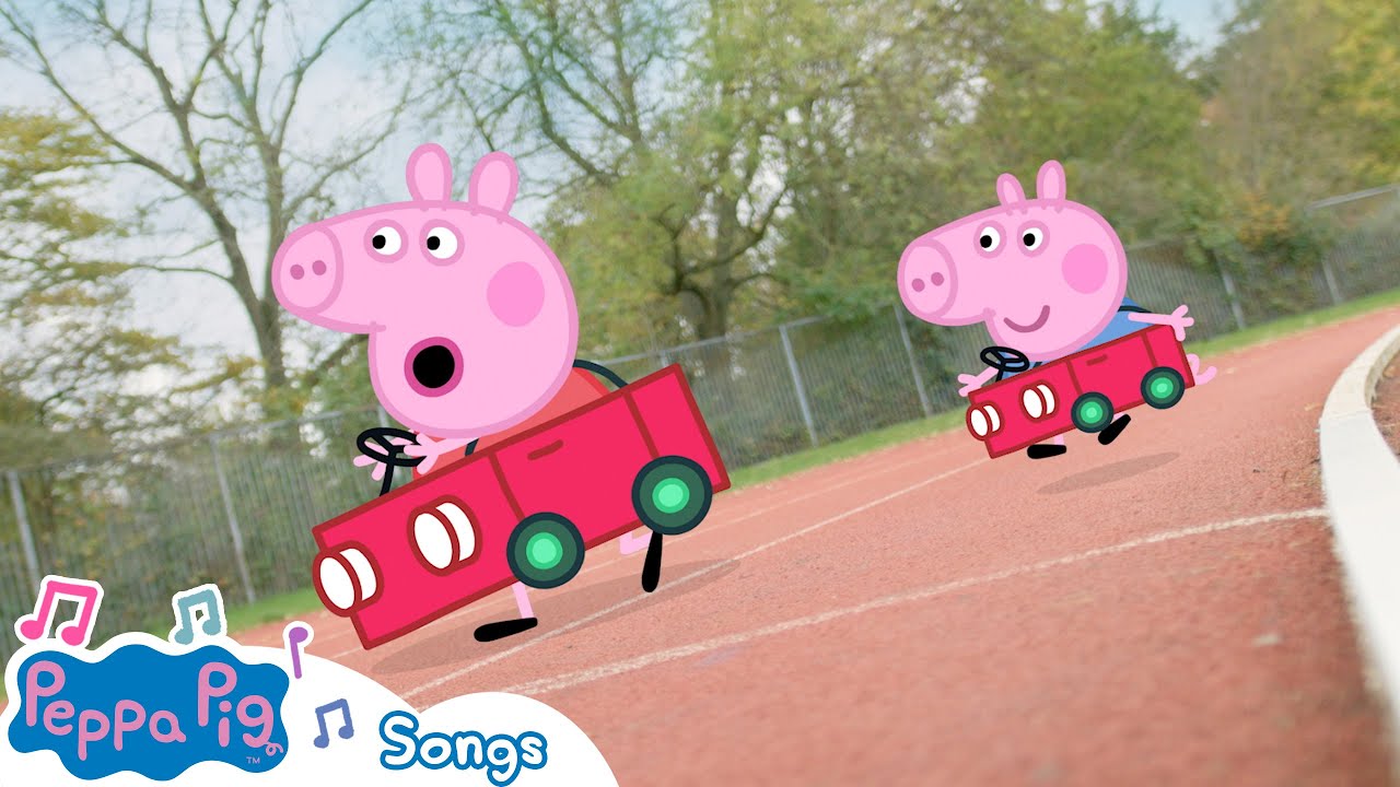 🎶 My Big New Red Car 🐽💗 + More Nursery Rhymes for Kids | Family Songs | Peppa Pig Songs Official 🐷
