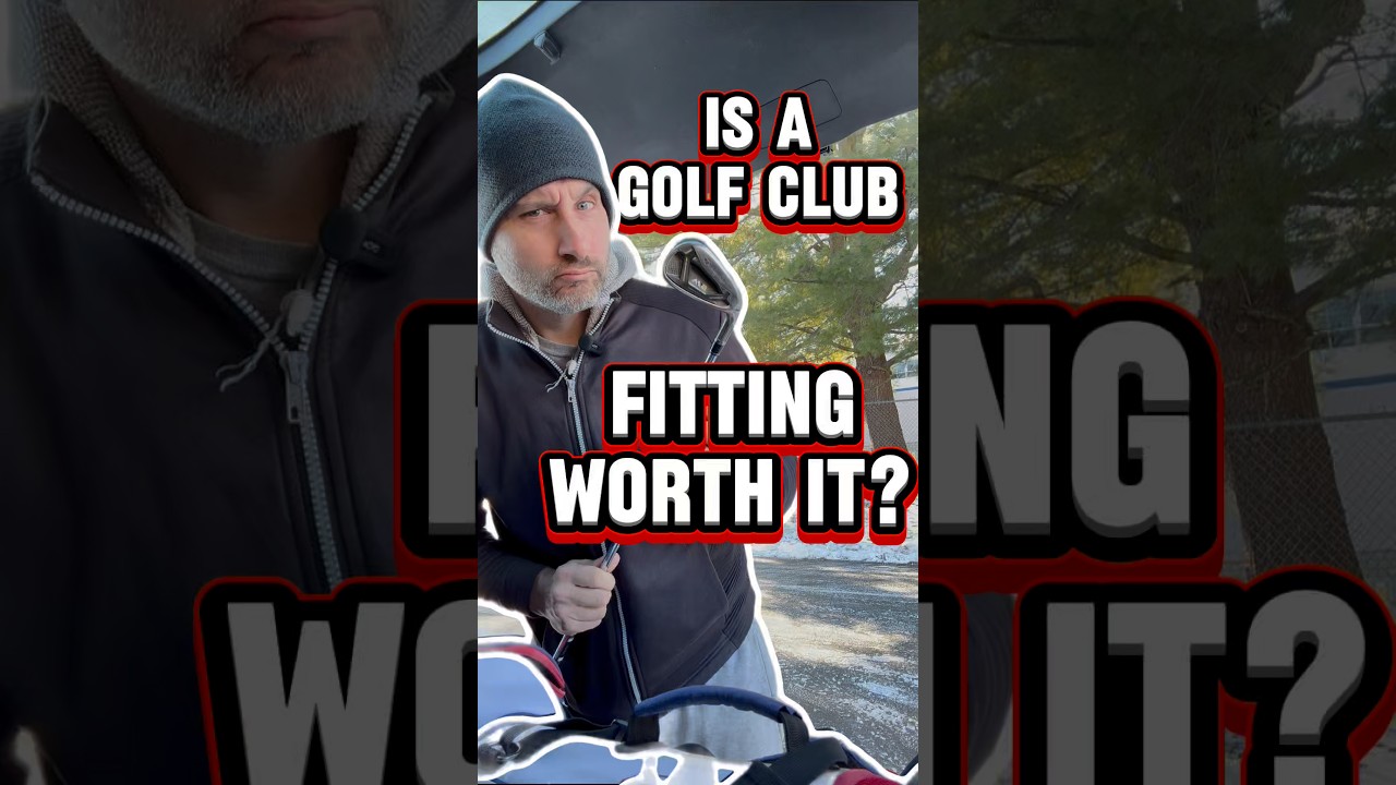 Did you ever get a golf club fitting and does it make you better? 
