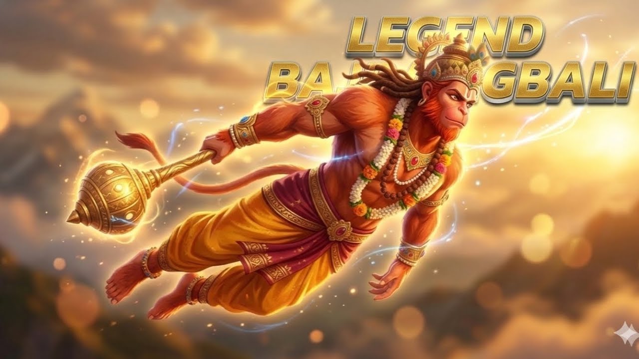 Legend Bajrangbali||Cinematic Ai Video of Hanuman ji.