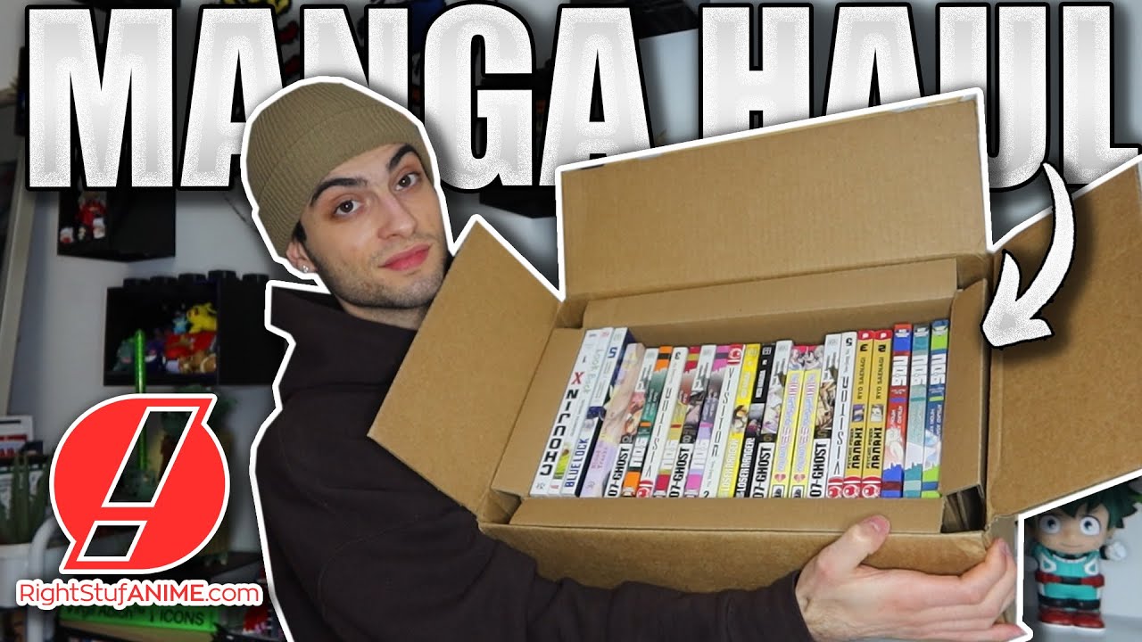Huge $150+ Manga Unboxing From RightStufAnime | 20+ Volumes ‼️