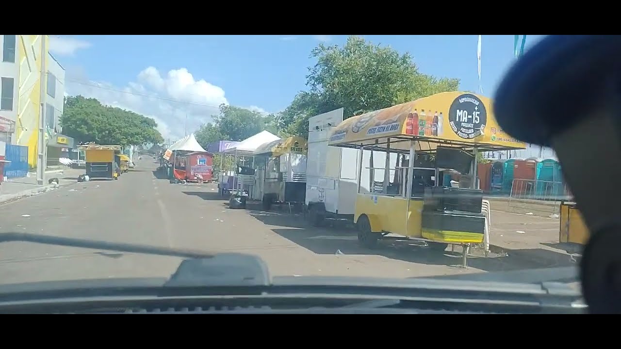 Primeiro dia do ano na orla de Macapá.