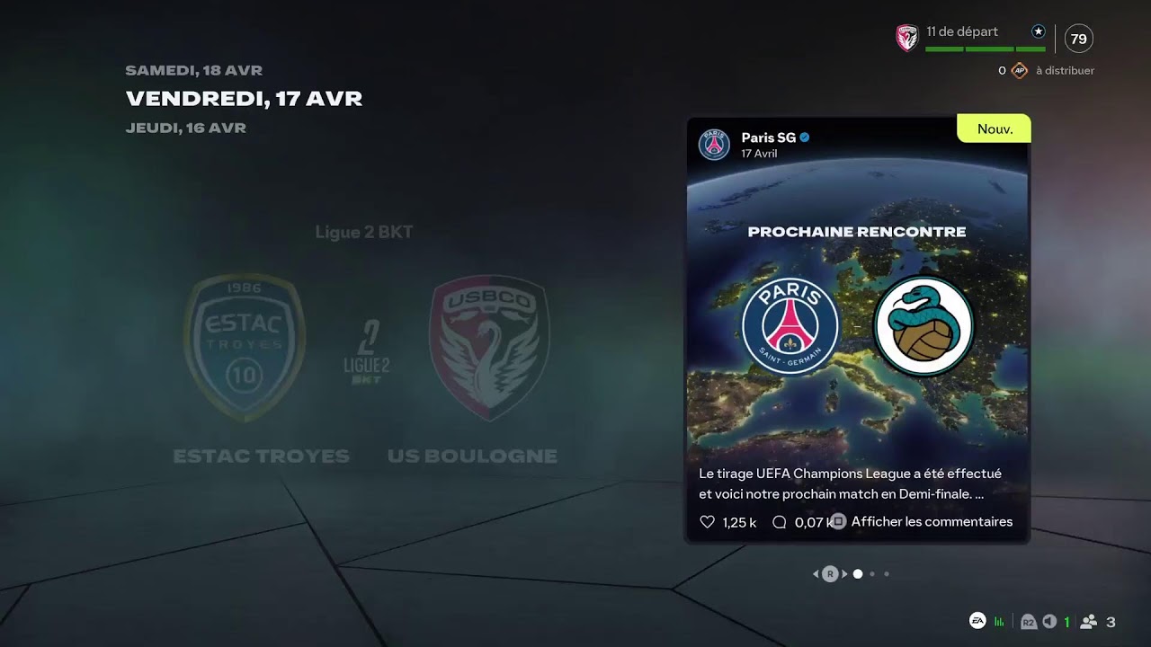 Carrière gardien (FC26) S1 EP3 Leader