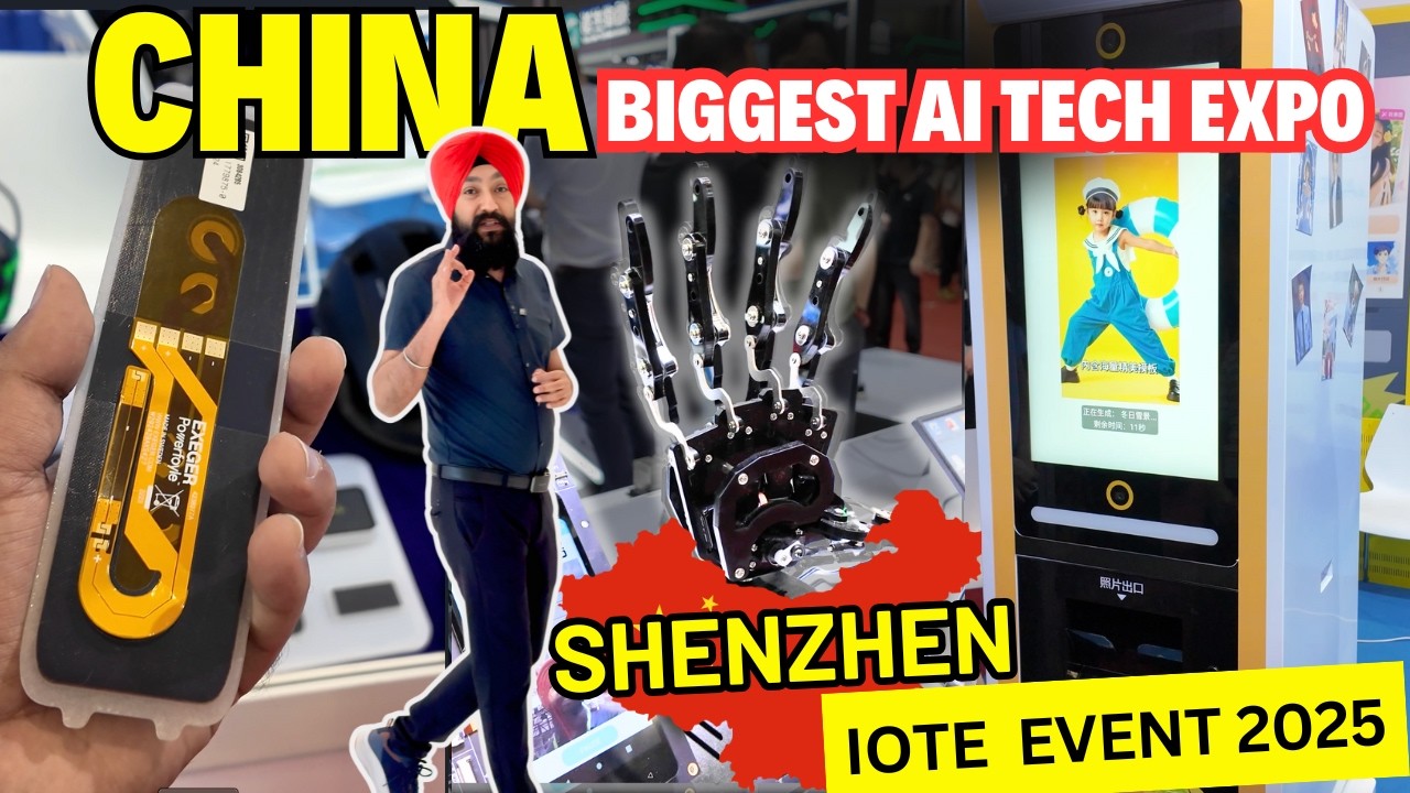 I Went to China&rsquo;s Biggest AI Tech Expo, Many New Business Ideas. 