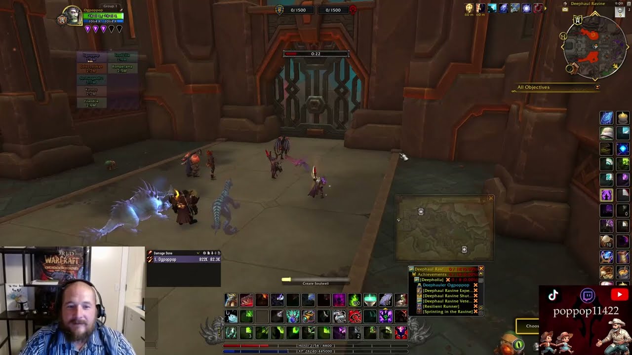 Deephaul Ravine loss ran with Ogpoppop