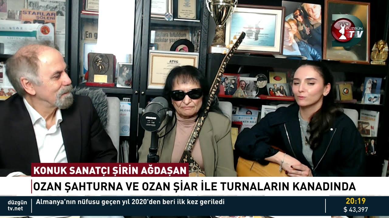 OZAN ŞAHTURNA VE OZAN ŞİAR İLE TURNALARIN KANADINDA