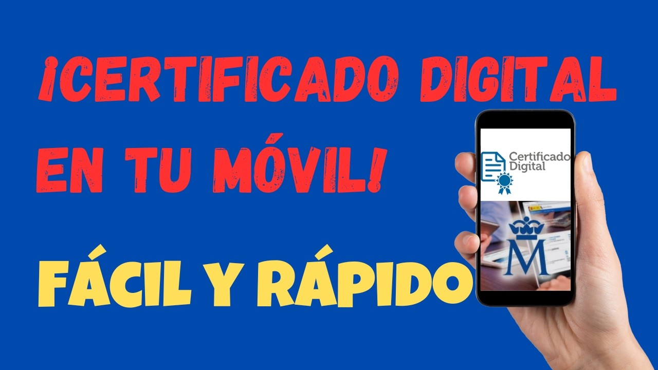 ¡CERTIFICADO DIGITAL EN EL MÓVIL! 🔐 Cómo Instalarlo Paso a Paso