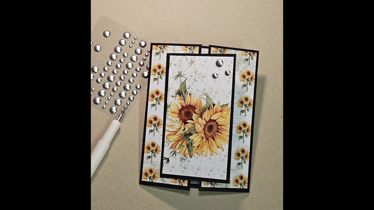 Peek a boo card- Tutorial