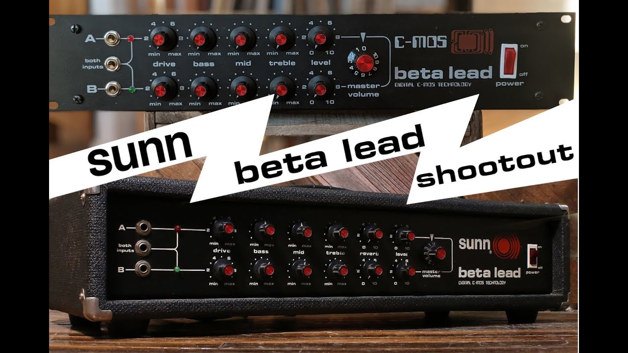 sunn beta lead DIY comparison