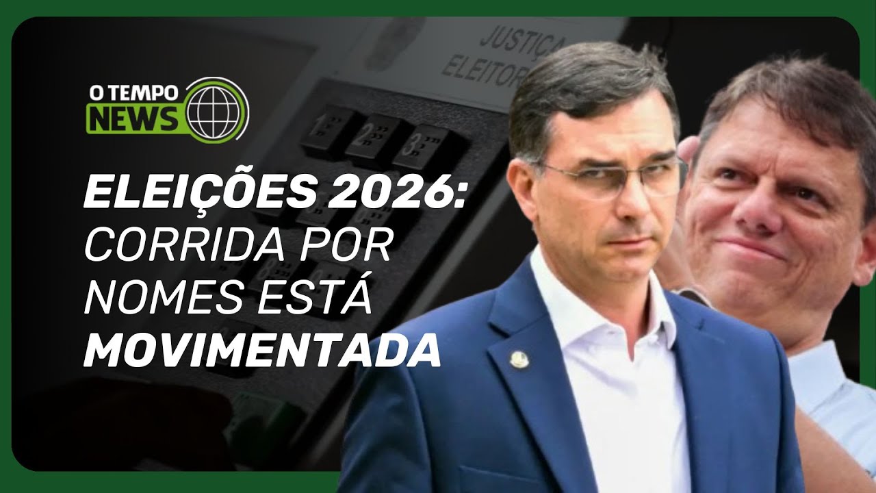 Tarcísio reafirma apoio a Flávio, e PSD vira fiel da balança em 2026 | O TEMPO News