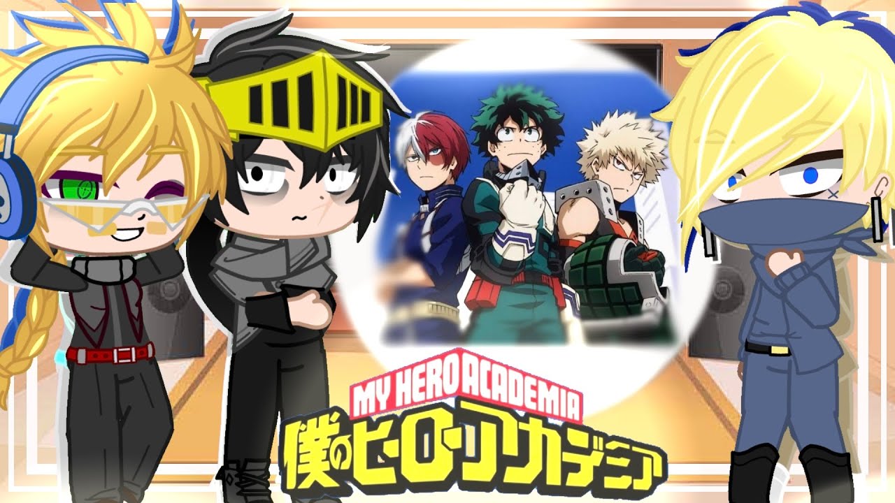 Past Pro Heroes React to Future Big 3| Bnha /mha| Part 2| 2x Speed |