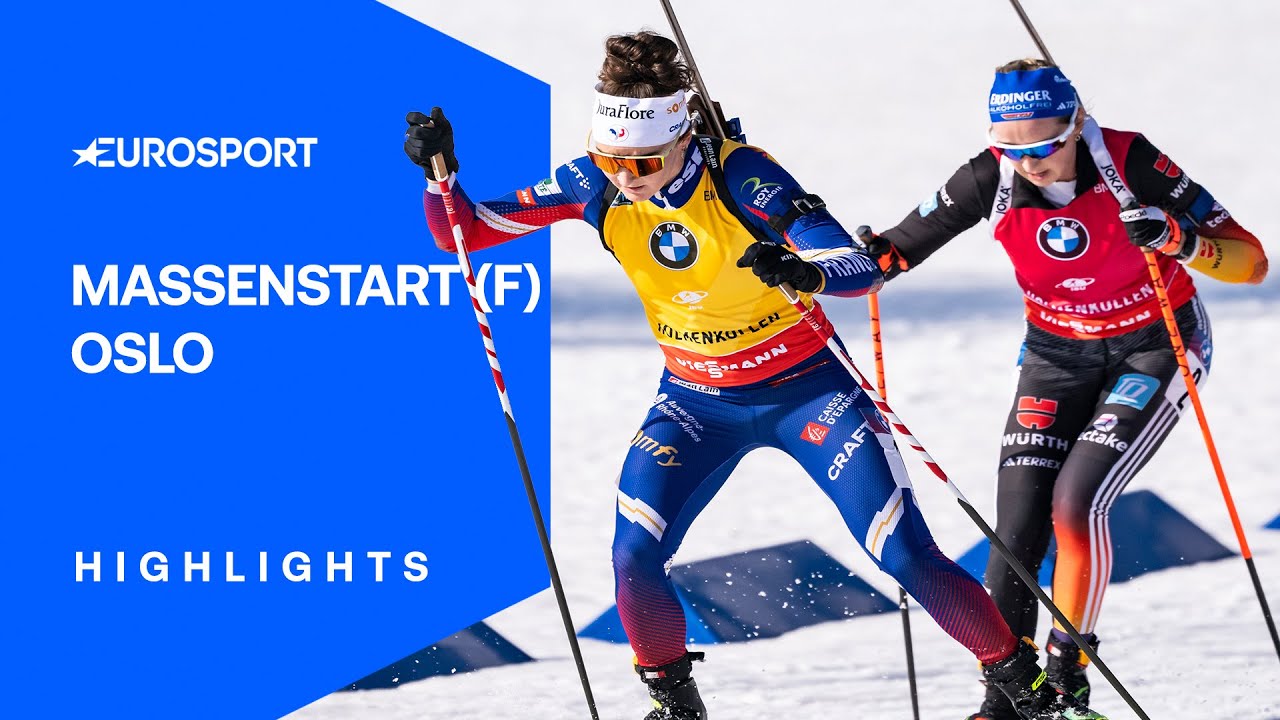 Oslo |&nbsp;Massenstart Frauen | Highlights Deutsch | Jeanmonnot und Preu&szlig; in Duell um Gesamtweltcup
