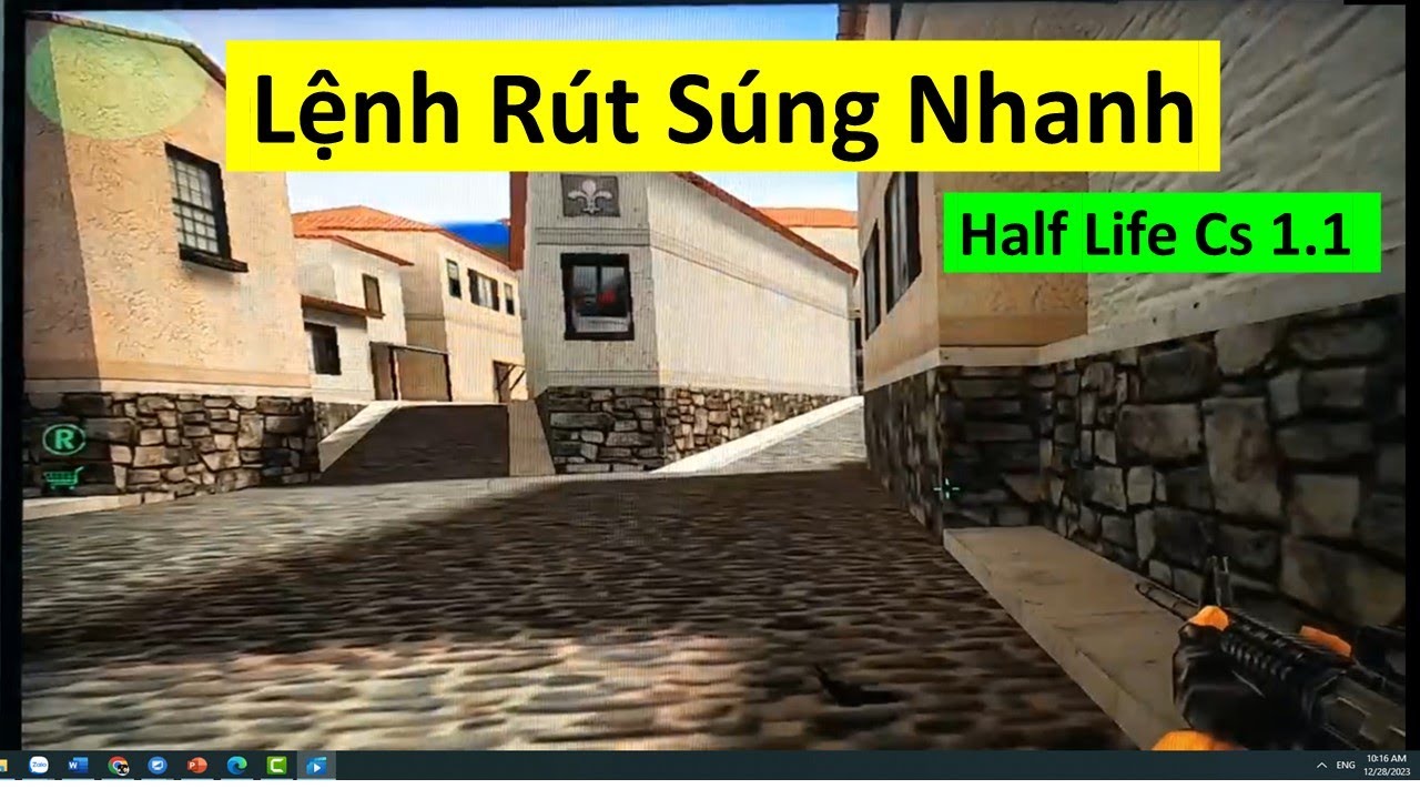 Lệnh Rút Súng Nhanh Trong Half Life Cs 1.1