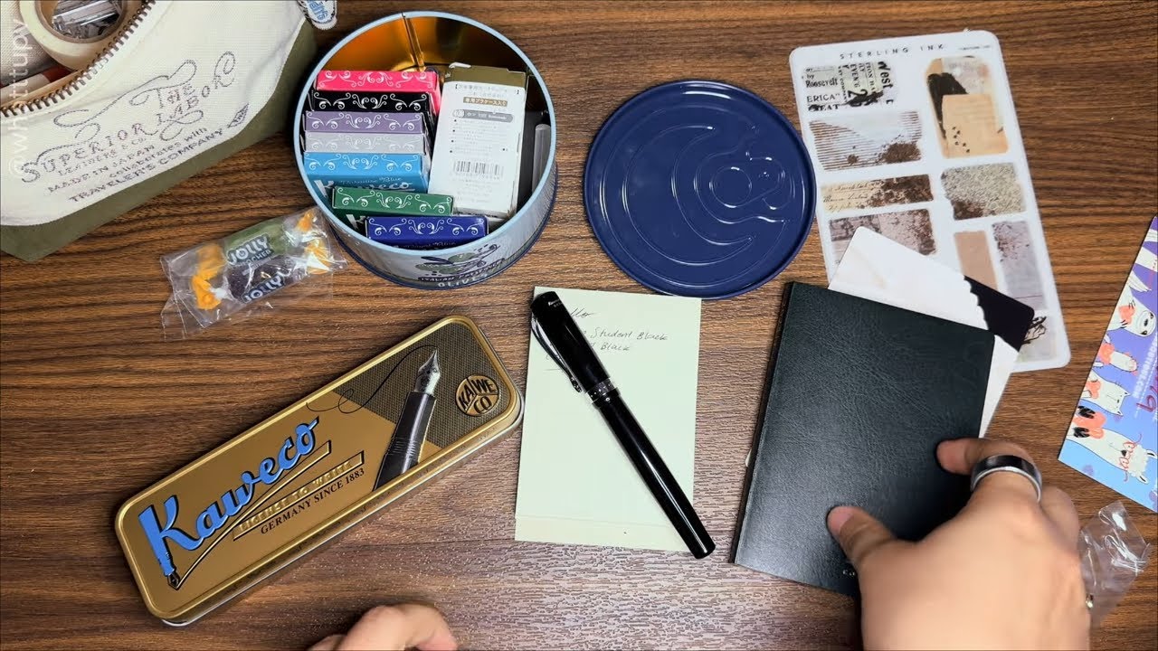Unboxing: Common Planner + Kaweco Student Black!!