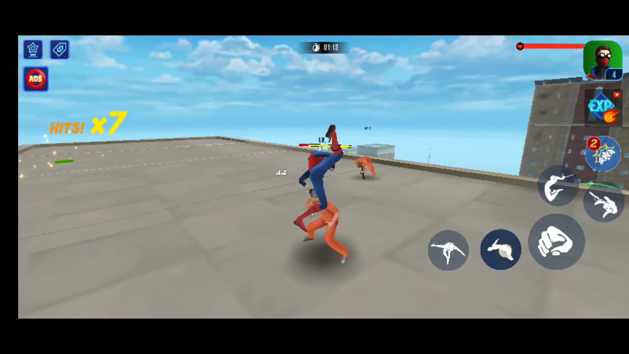 Spider fighting I defeat black cat in full HP