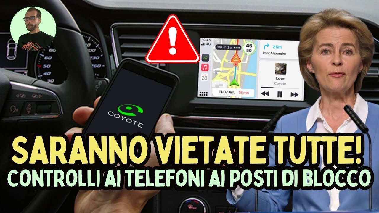 APP CHE SEGNALANO AUTOVELOX: É STRETTA DELL’UE! CONTROLLI DELLA POLIZIA E PESANTI SANZIONI PREVISTE 