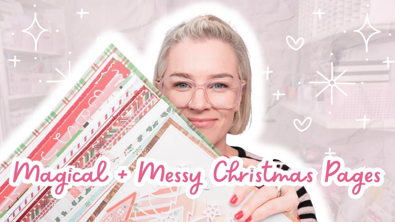 Christmas Scrapbook Layout Flip-Through | Festive Stories & Creative Inspiration